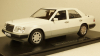 Mercedes E-Klasse (W124) E320 year 1989 arctic white, iScale 1:18