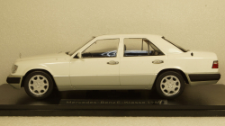 Mercedes E-Klasse (W124) E320 year 1989 arctic white, iScale 1:18
