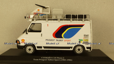 Citroen C35 - Peugeot Talbot Sport 1983/1986, Rally Assistance №1