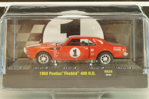Pontiac Firebird 400 H.O 1968, red, 31500-HS26, M2 1:64