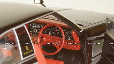 Toyota Celica XX black/silver 1978, WB124060, WhiteBox 1:24