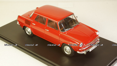 Skoda 1000 MB red, WB124066, WhiteBox 1:24