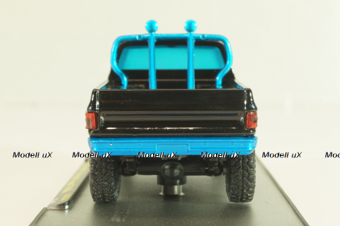 Chevrolet Blaze K5 Cheyenne 10 4x4 1977, black, 32500cb, M2 1:64