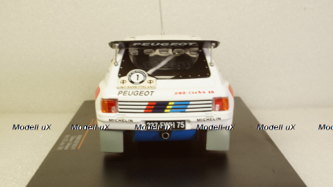 Peugeot 205 T16 E2, No.1, Rallye WM, 1000 Lakes Rally T.Salonen/S.Harjanne, IXO 1:24