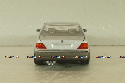 Mercedes-Benz 600 SEL (W140) 1991, silver, 1261, Schabak 1:43