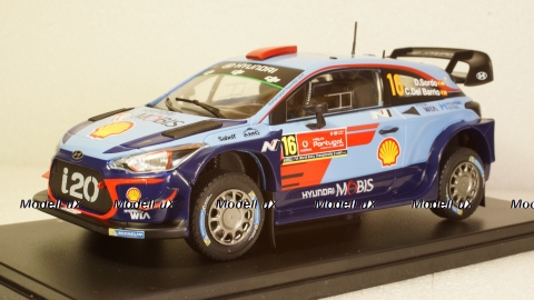 Hyundai i20 WRC, No.16, WRC, Rally Portugal D.Sordo/C.Del Barrio, Hachette 1:24