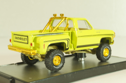 Chevrolet K10 Scottsdale 4x4 1976, light green, 32500cs, M2 1:64