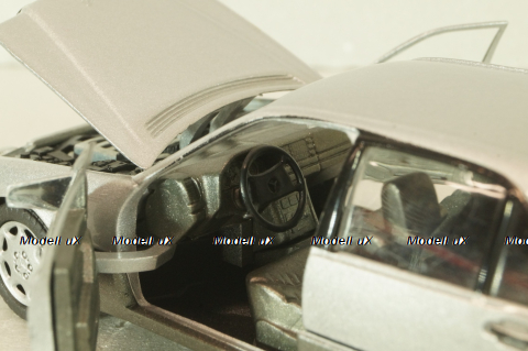 Mercedes-Benz 600 SEL (W140) 1991, silver, 1261, Schabak 1:43