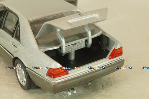 Mercedes-Benz 600 SEL (W140) 1991, silver, 1261, Schabak 1:43