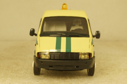 Газ-3221, Газель, Инкассаторская №2, Агат 1:43