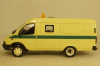 Газ-3221, Газель, Инкассаторская №2, Агат 1:43