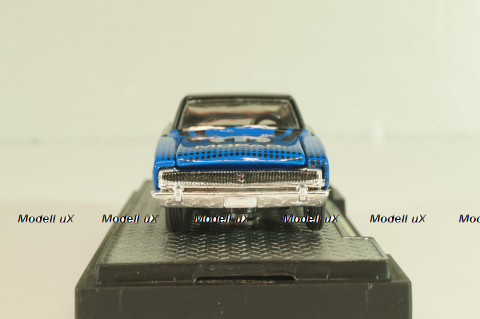 Dodge Charger HEMI "Mopar" 1966, blue/black/red, 32600-R66, M2 1:64