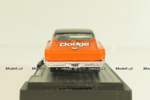 Dodge Charger HEMI "Mopar" 1966, blue/black/red, 32600-R66, M2 1:64