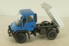 Mercedes Unimog U400, blue/silver, фурнитура в комплекте, B66000384, (#465) NZG 1:43