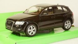 Audi Q5 (8R) 2008, black, WEL22518W-Black, Welly 1:24