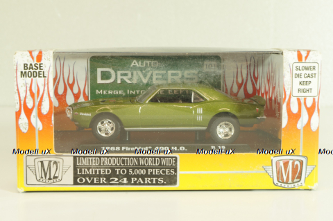 Pontiac Firebird 400 H.O 1968, green, 12228-R19, M2 1:64