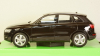 Audi Q5 (8R) 2008, black, WEL22518W-Black, Welly 1:24
