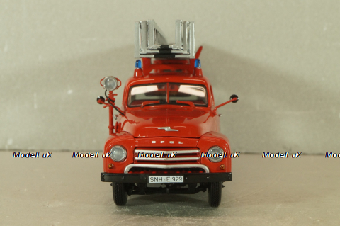 Opel Blitz 1.75t Feuerwehr drehleiter Sinsheim DL18, 439051070, Minichamps 1:43 №2