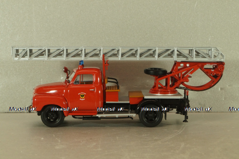 Opel Blitz 1.75t Feuerwehr drehleiter Sinsheim DL18, 439051070, Minichamps 1:43 №2