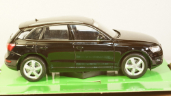 Audi Q5 (8R) 2008, black, WEL22518W-Black, Welly 1:24