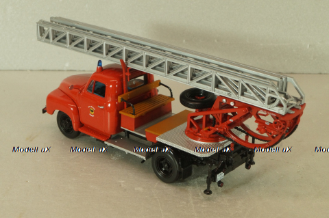 Opel Blitz 1.75t Feuerwehr drehleiter Sinsheim DL18, 439051070, Minichamps 1:43 №2