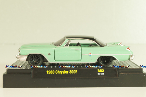 Chrysler 300F 1960, green/black, 32600-R52, M2 1:64