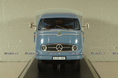 Mercedes-Benz L319 truck "Daimler-Benz AG" 1955, blue, B66045854, NZG 1:43