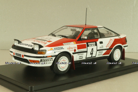 Toyota Celica GT-4 WRC #4 Rally 1000 Lakes 1990, Sainz/Moya, G113U065, WRC Collection #65, Hachette 1:24
