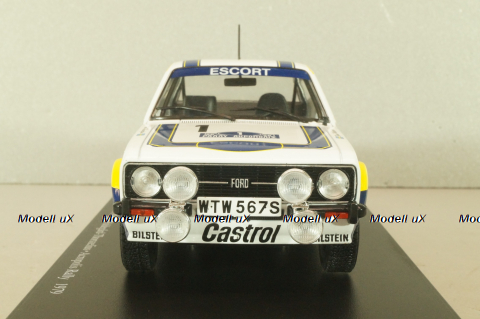 Ford Escort RS 1800 MKII WRC #1 Rally Acropolis 1979, Waldegard/Thorszelius, G113U067, WRC Collection #67, Hachette 1:24
