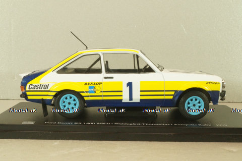 Ford Escort RS 1800 MKII WRC #1 Rally Acropolis 1979, Waldegard/Thorszelius, G113U067, WRC Collection #67, Hachette 1:24