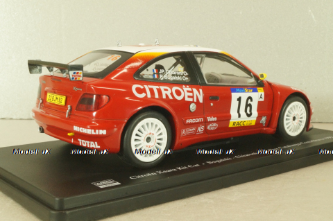 Citroen Xsara Kit Car WRC #16 Rally Catalunya-Costa Brava 1999, Bugalski/Chiaroni, G113U032, WRC Collection, Hachette 1:24
