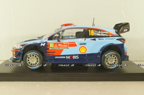 Hyundai i20 WRC #16 Rally de Portugal 2018, Sordo/De Barrio, WRC Collection, Hachette 1:24