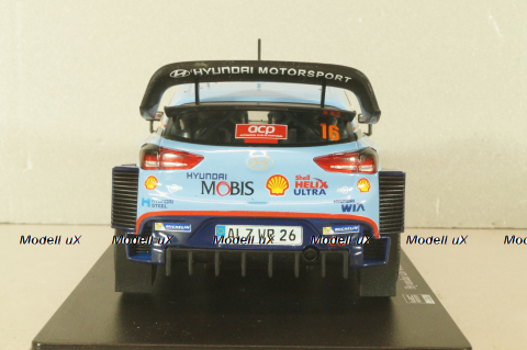 Hyundai i20 WRC #16 Rally de Portugal 2018, Sordo/De Barrio, WRC Collection, Hachette 1:24