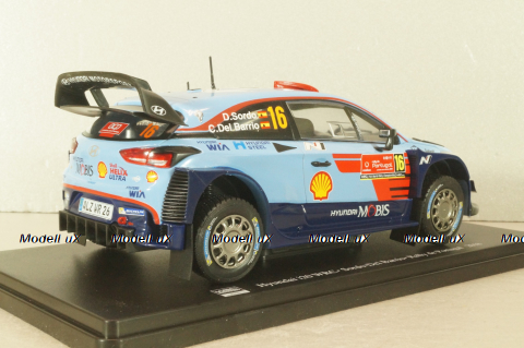 Hyundai i20 WRC #16 Rally de Portugal 2018, Sordo/De Barrio, WRC Collection, Hachette 1:24