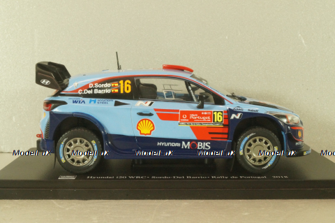 Hyundai i20 WRC #16 Rally de Portugal 2018, Sordo/De Barrio, WRC Collection, Hachette 1:24