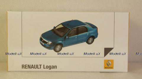 Renault Logan 2005 blue metallic, Norev 1:43