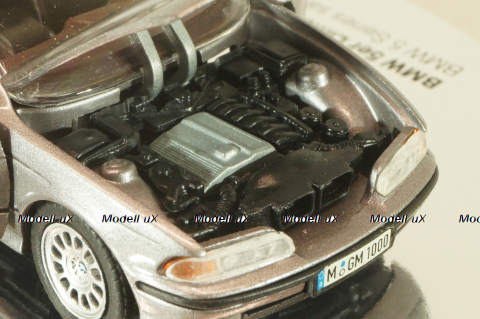 BMW 525i sedan (E39) 1995, grey, в коробке, 80429419980, Schabak 1:43