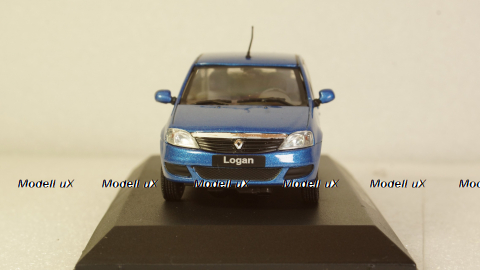 Renault Logan 2005 blue metallic, Norev 1:43