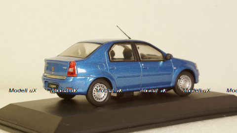 Renault Logan 2005 blue metallic, Norev 1:43