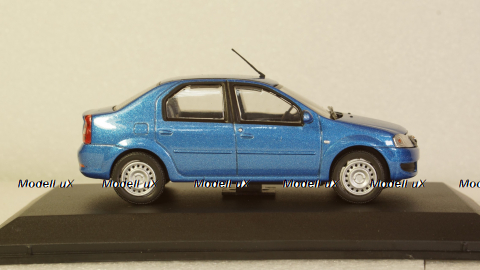 Renault Logan 2005 blue metallic, Norev 1:43