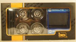 Комплект дисков с резиной и осями, 18SET001W, IXO 1:18