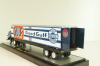 Ford C-600 truck with semi-trailer GULF 1970 and Ford Mustang Fastback 2+2 1968, grey, 36000, M2 1:64