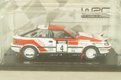 Toyota Celica GT-4 WRC #4 Rally 1000 Lakes 1990, Sainz/Moya, G113U065, WRC Collection #65, Hachette 1:24