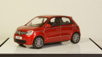Renault Twingo generation 3 Facelift 2019 flame red, Norev 1:43