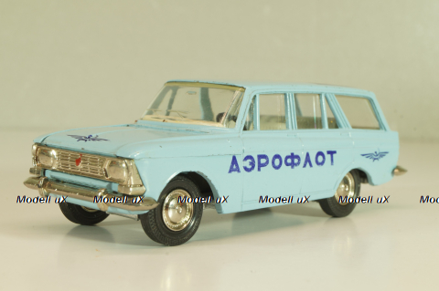 Москвич-426 А3, Аэрофлот, голубой, Тантал/Радон 1:43