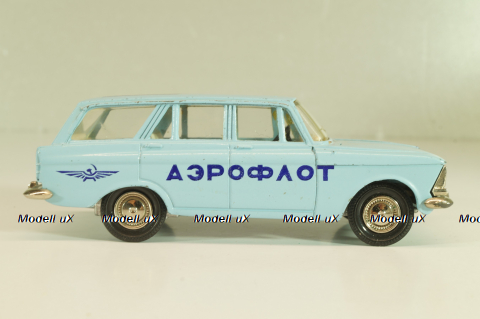 Москвич-426 А3, Аэрофлот, голубой, Тантал/Радон 1:43