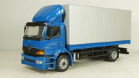 Mercedes Atego 1828, бортовой фургон с тентом,  B66000263, Minichamps 1:43 Уценка!