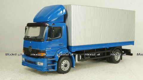 Mercedes Atego 1828, бортовой фургон с тентом,  B66000263, Minichamps 1:43 Уценка!