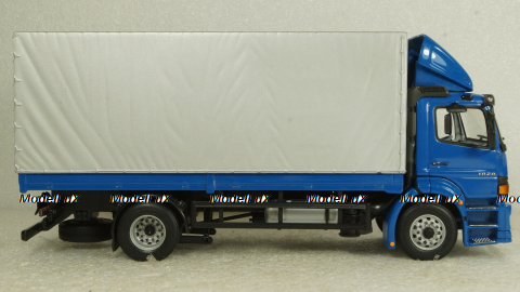 Mercedes Atego 1828, бортовой фургон с тентом,  B66000263, Minichamps 1:43 Уценка!