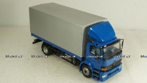 Mercedes Atego 1828, бортовой фургон с тентом,  B66000263, Minichamps 1:43 Уценка!